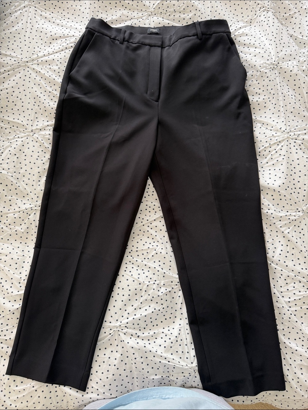 Express Black women’s Pants - Editor Straight Ankle, super high-rise